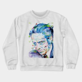 ALAN WATTS watercolor portrait.7 Crewneck Sweatshirt